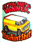 if you aint a vanner you aint s#it vintage t-shirt iron-on